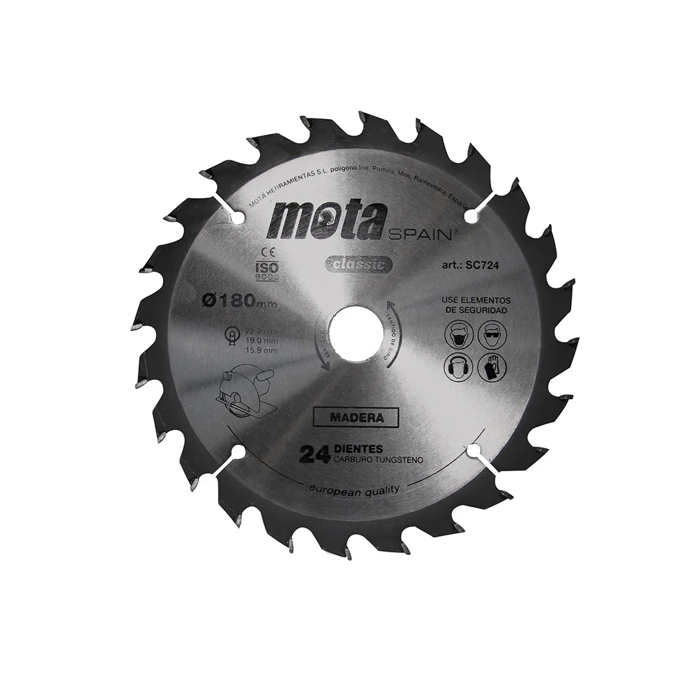 Disco de Serra Circular Widia Ø180mm 24 Dentes Clp18 Sc724p Mota