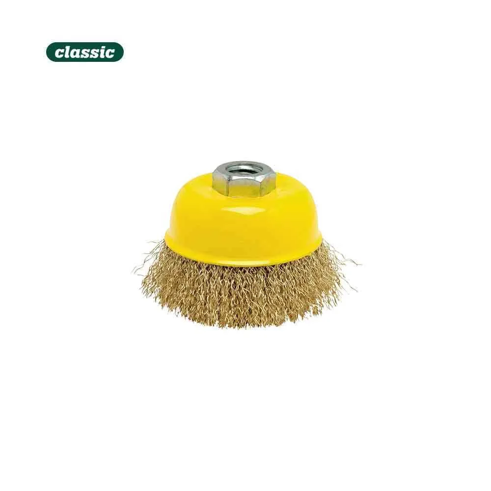 Escova Copo Arame Ondulado  60Mm Fho60