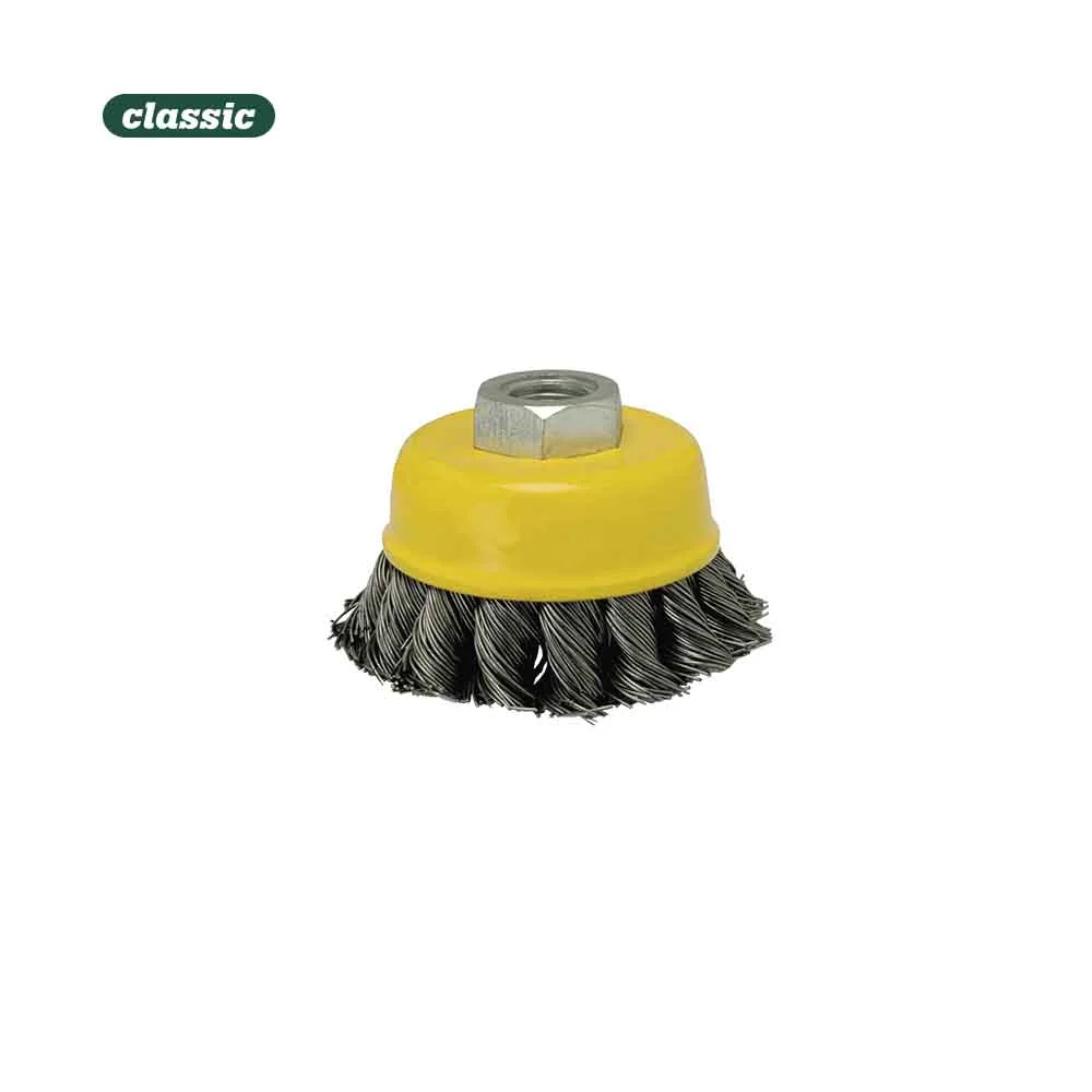 Escova Copo Arame Trançado  60mm   Fhr60