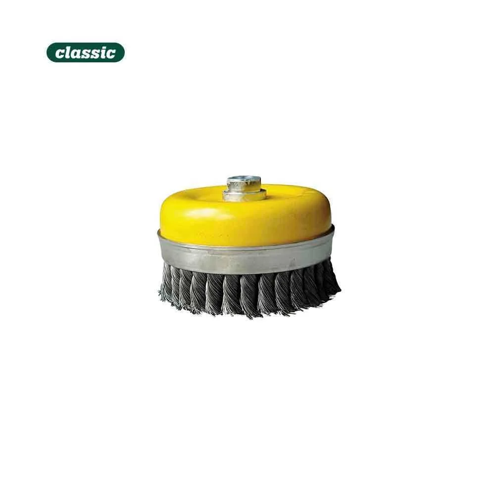 Escova Alta Rotaçao Aço Retorcido - Taça 80Mm Ftr8