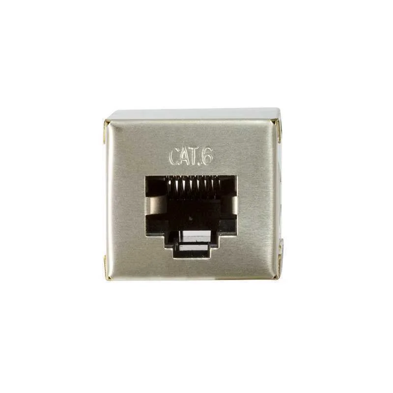 Adaptador Cat. 6 Rj445 para Unir Dois Cabos Rj45