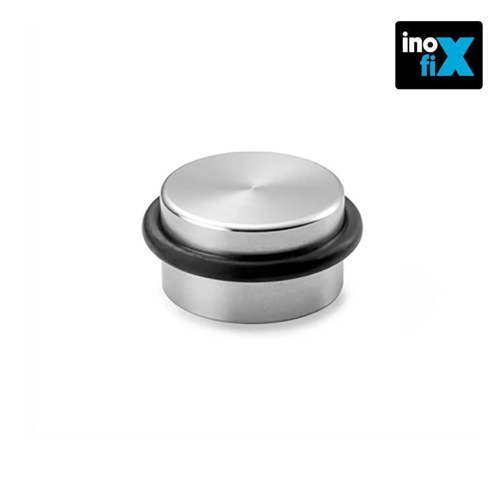Batente Cilindrico Inox Com Adesivo Extra Forte