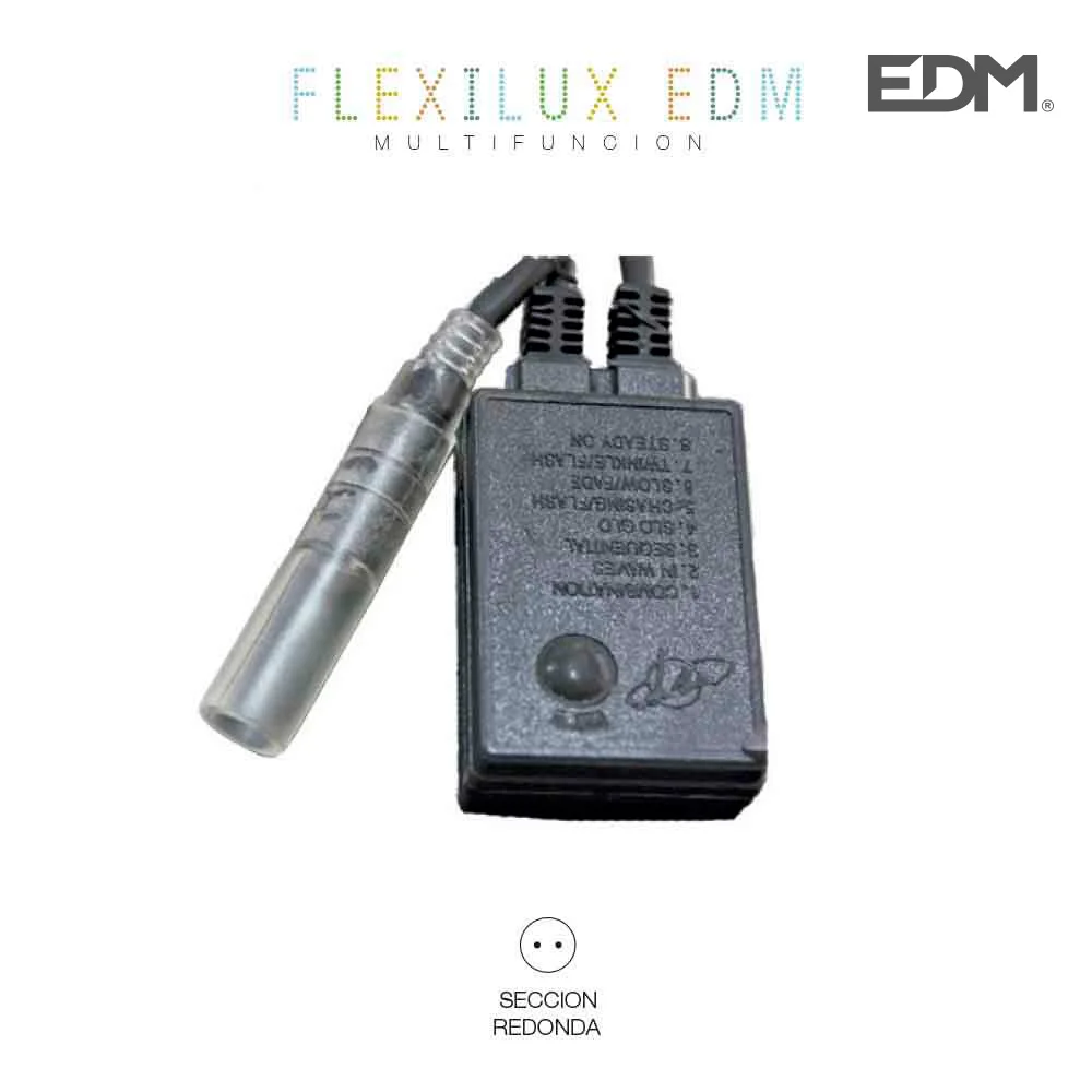 Programador para Tubo Flexilux 2 Vias Ip44 10,5 M.