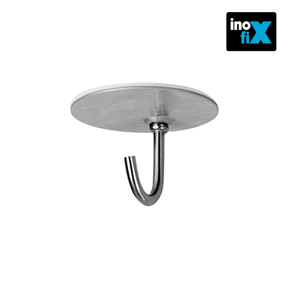 Cabide Adesivo de Inox (Blister 2 Unid) Inofix