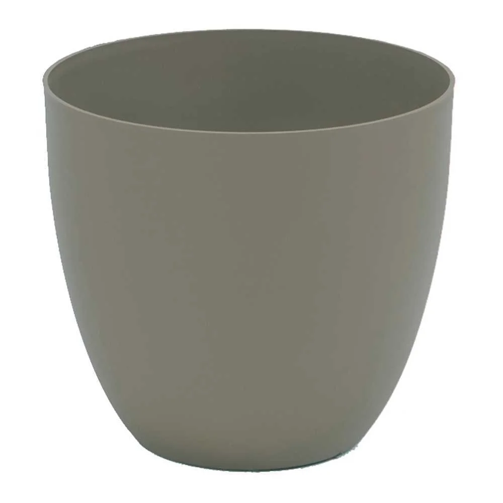Vaso Injeção Taupe 26cm