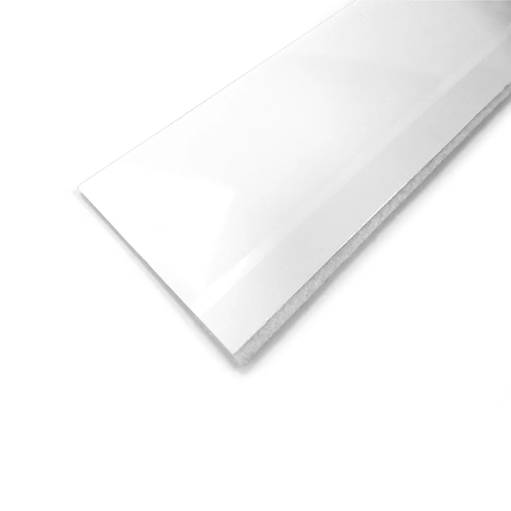 Regua Veda Porta Pvc Flexivel Branco 1M