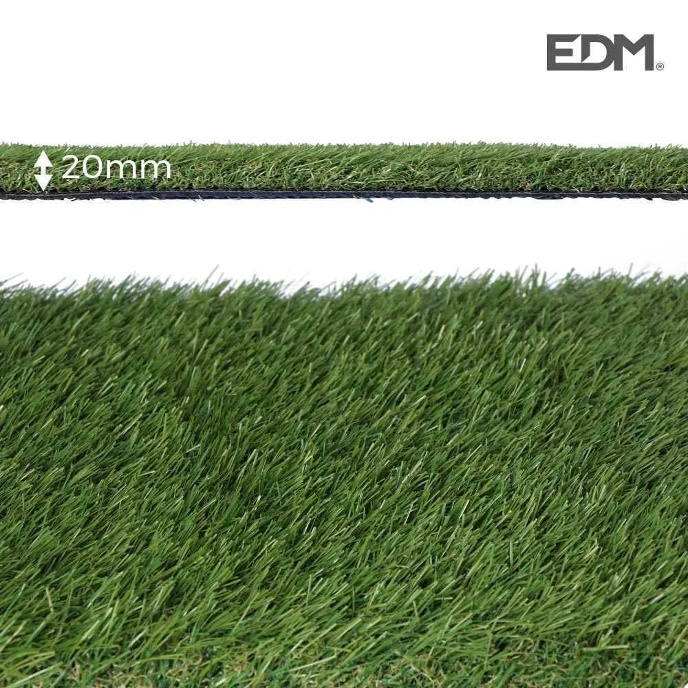 Relva Artificial Rolo 20mm 1x5m Verde Modelo: Gracefull Edm