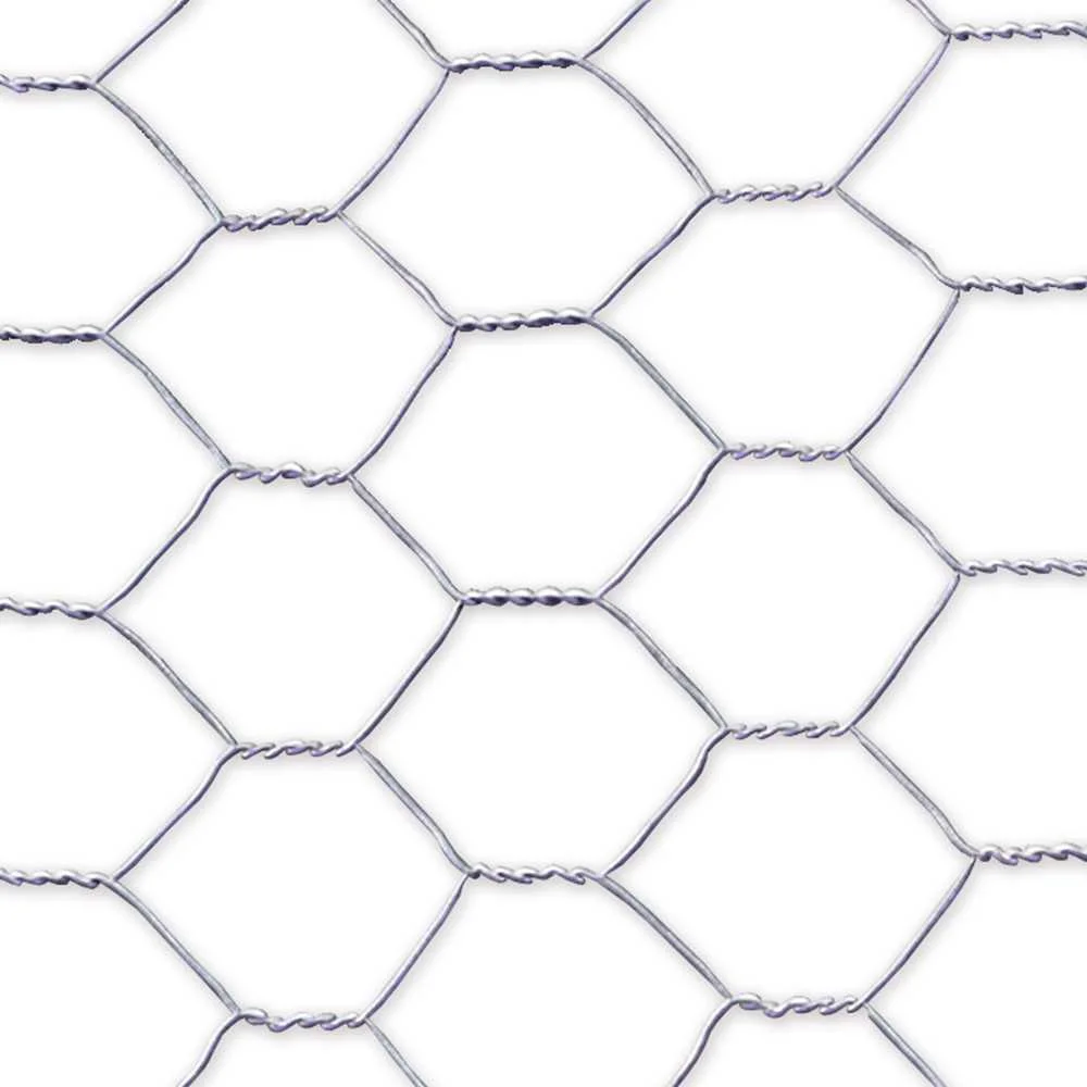 Malha Metalica Hexagonal De Tripla Torçao Galvaniz