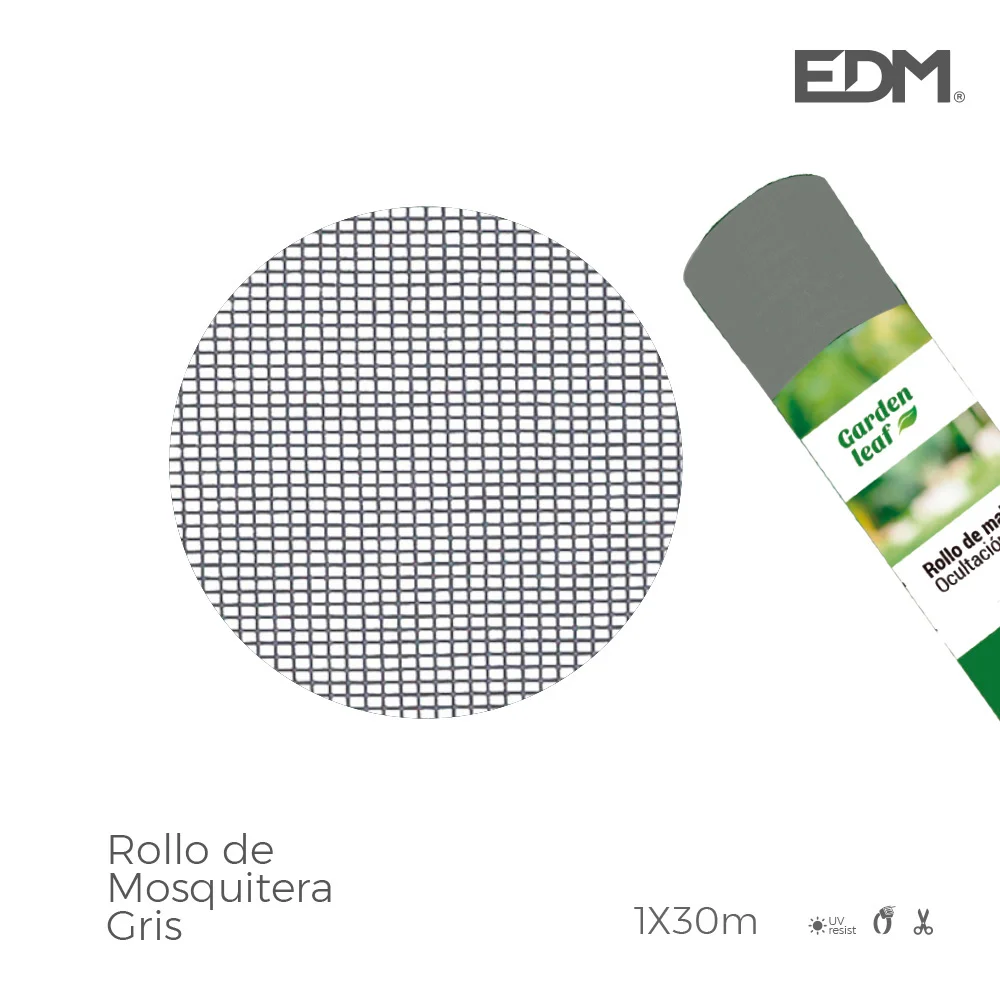 Rolo De Rede Mosquiteira Cinza 1X30Mts
