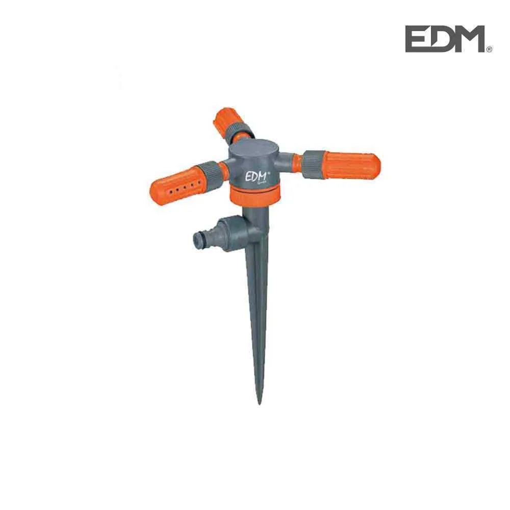 Aspersor Rotativo 3 Braços Com Estaca (Blister) Ed