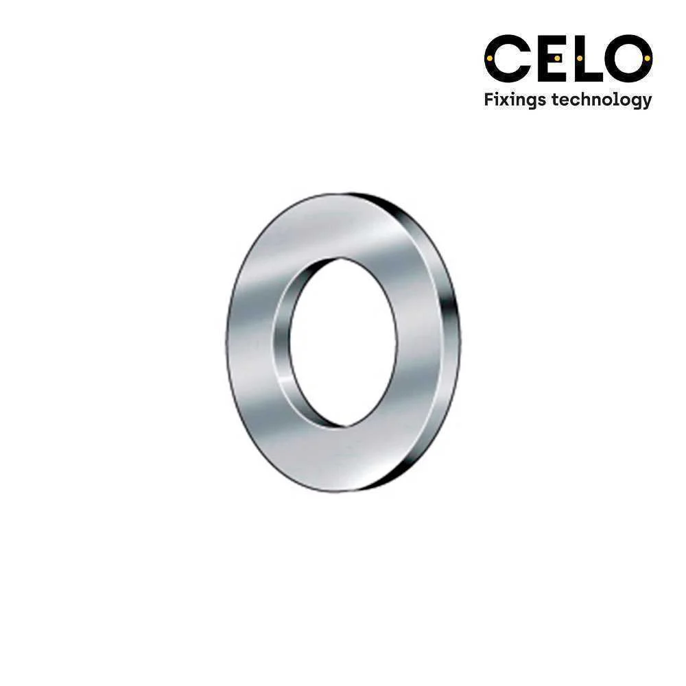 Caixa 1000 Unid. Anilha Lisa Din/Ref 125a Ø5mm Zincado Celo