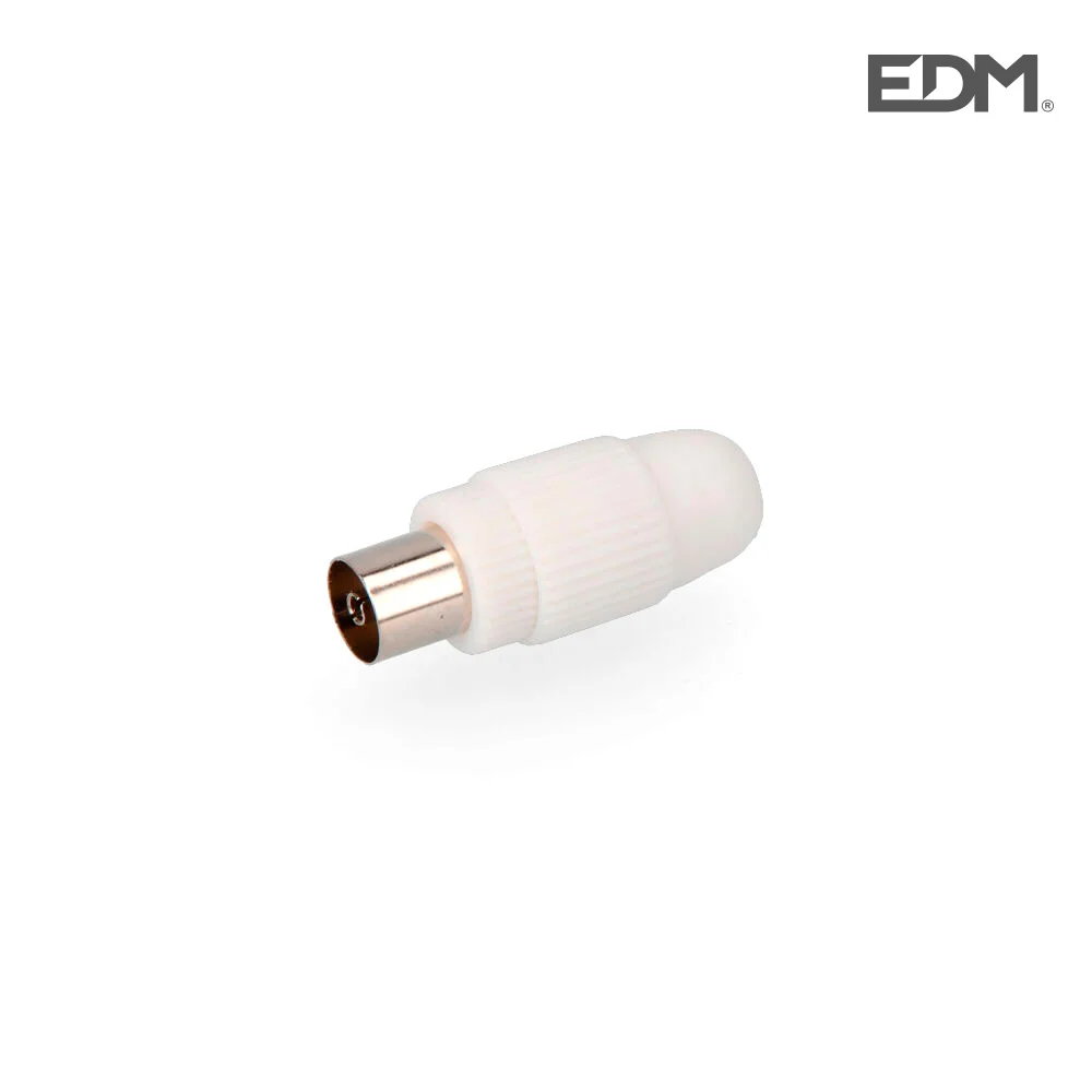 Ficha Tv Femea Reto 9,5mm Retractilado