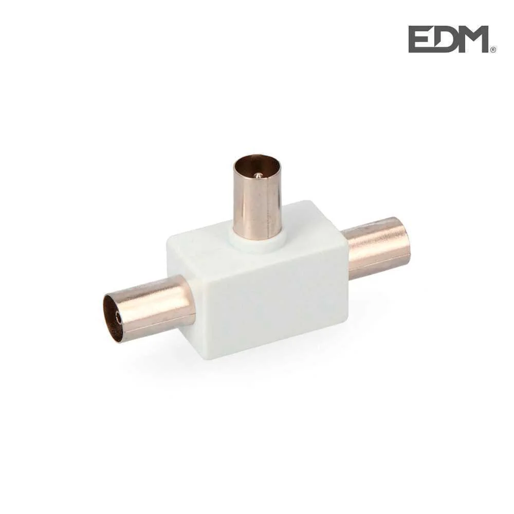 Ficha Tripla 1 Macho + 2 Femeas Retractilado