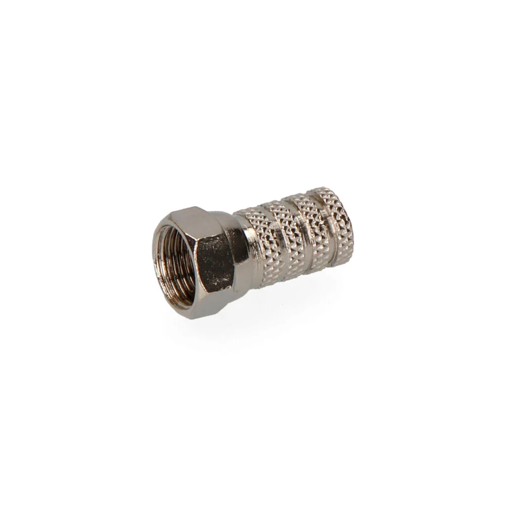 Ficha F Macho Parabolica Metalico Alta Qualidade