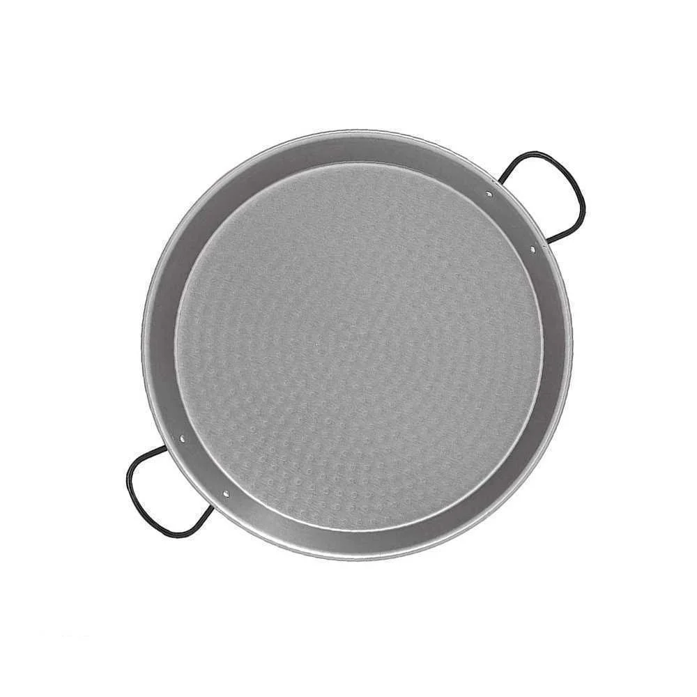 Frigideira Paelha Tradicional Aço Polido Ø42Cm Par