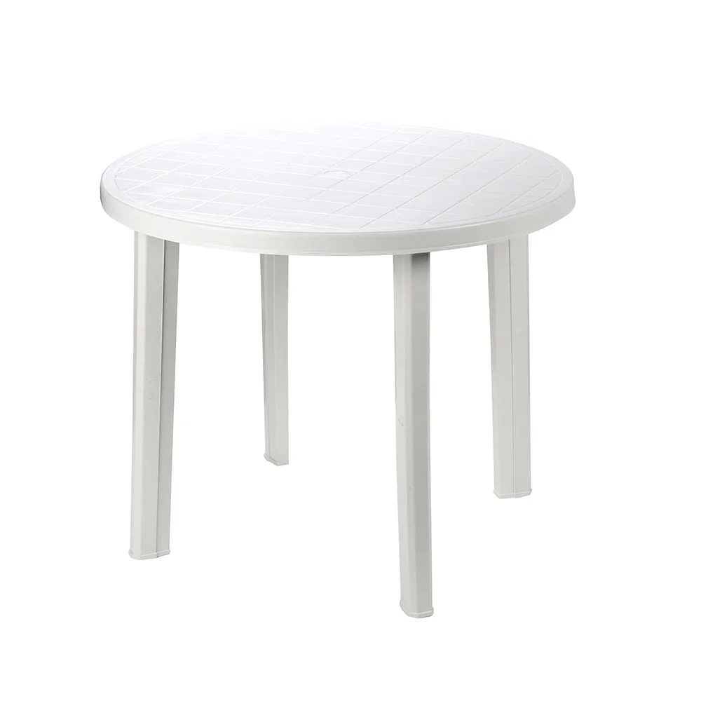 Mesa Redonda Cor Branco