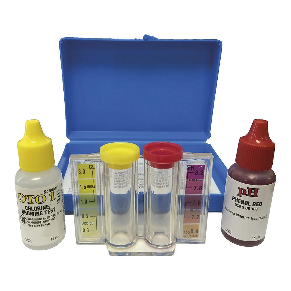 Kit de Teste para Piscinas Cloro - Ph-Alcalinidade Edm