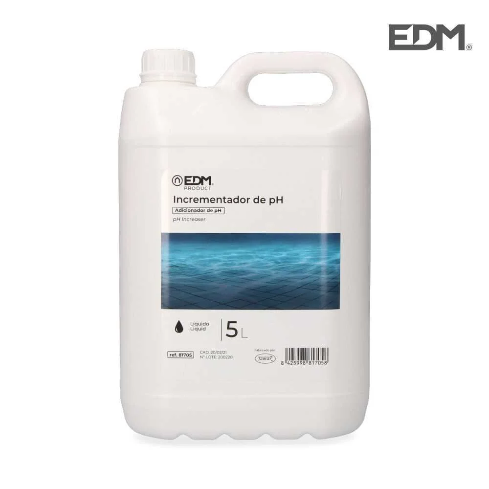Elevador Ph Liquido 5 Litros Fusão Edm