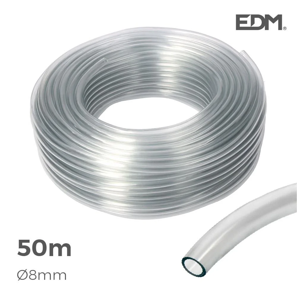 Mangueira Cristal Ø 8mm 12mm 50mts 2,7kg