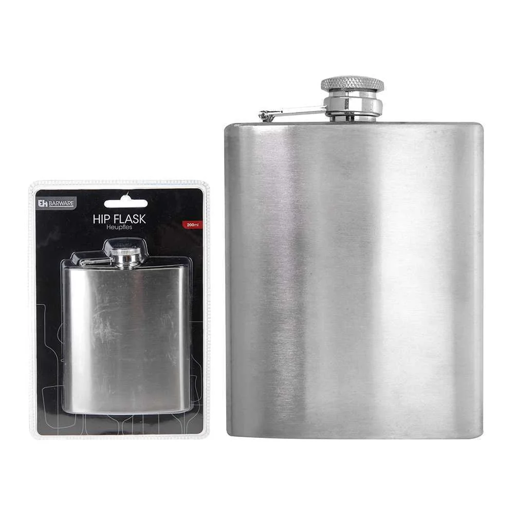 Mini Garrafa De Viagem Em Aluminio 207Ml Blister