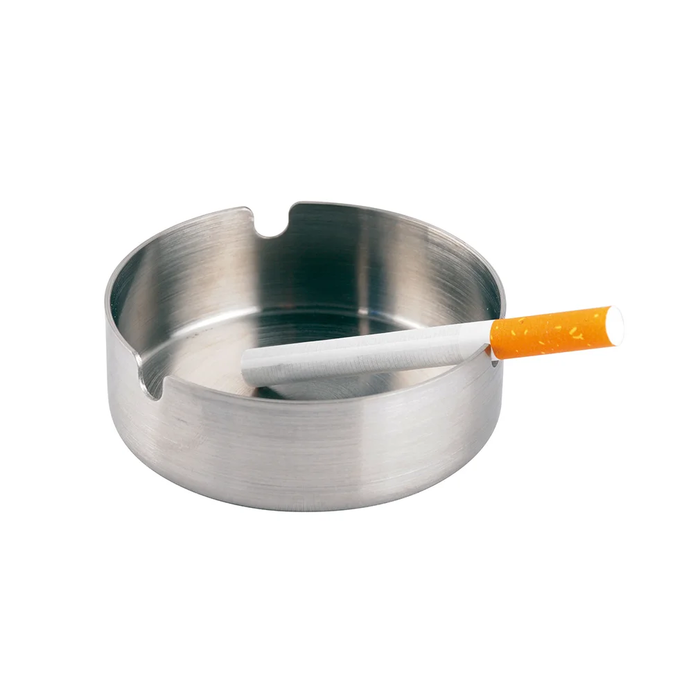 Cinzeiro Aço Inox Ø 8Cm