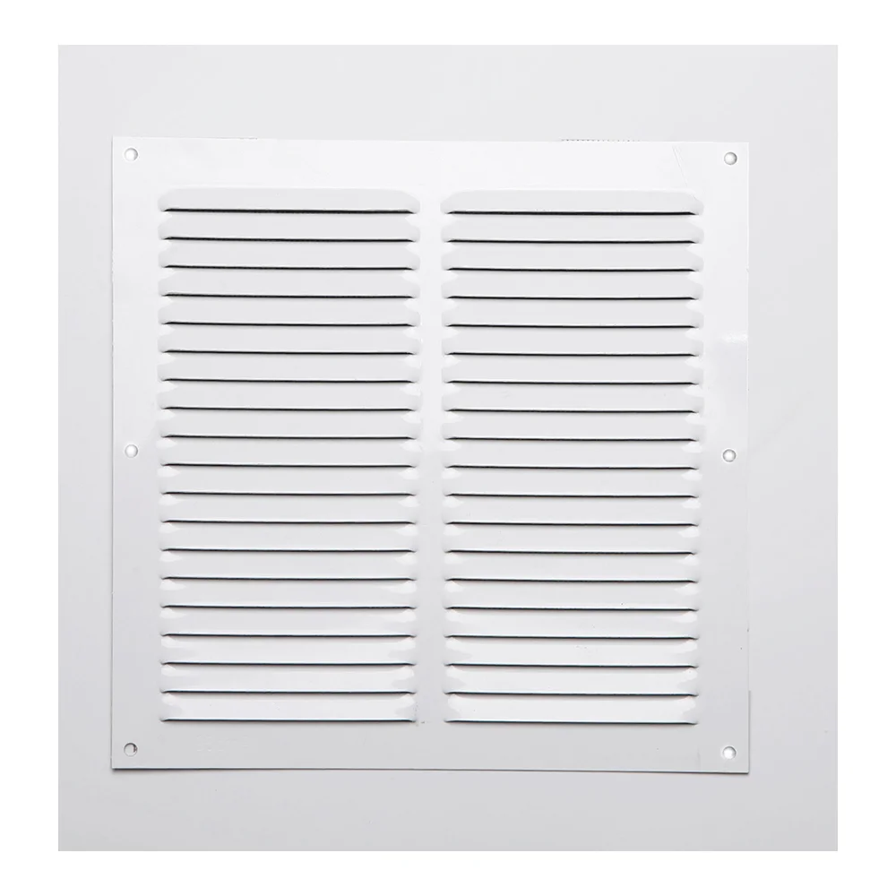 Grelhas Sem Laterais Aluminio 0.6 Branco Laqueado