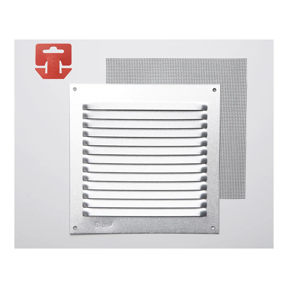 Grelha Anti-Mosquito Aluminio 0.6 Natural 150X150M