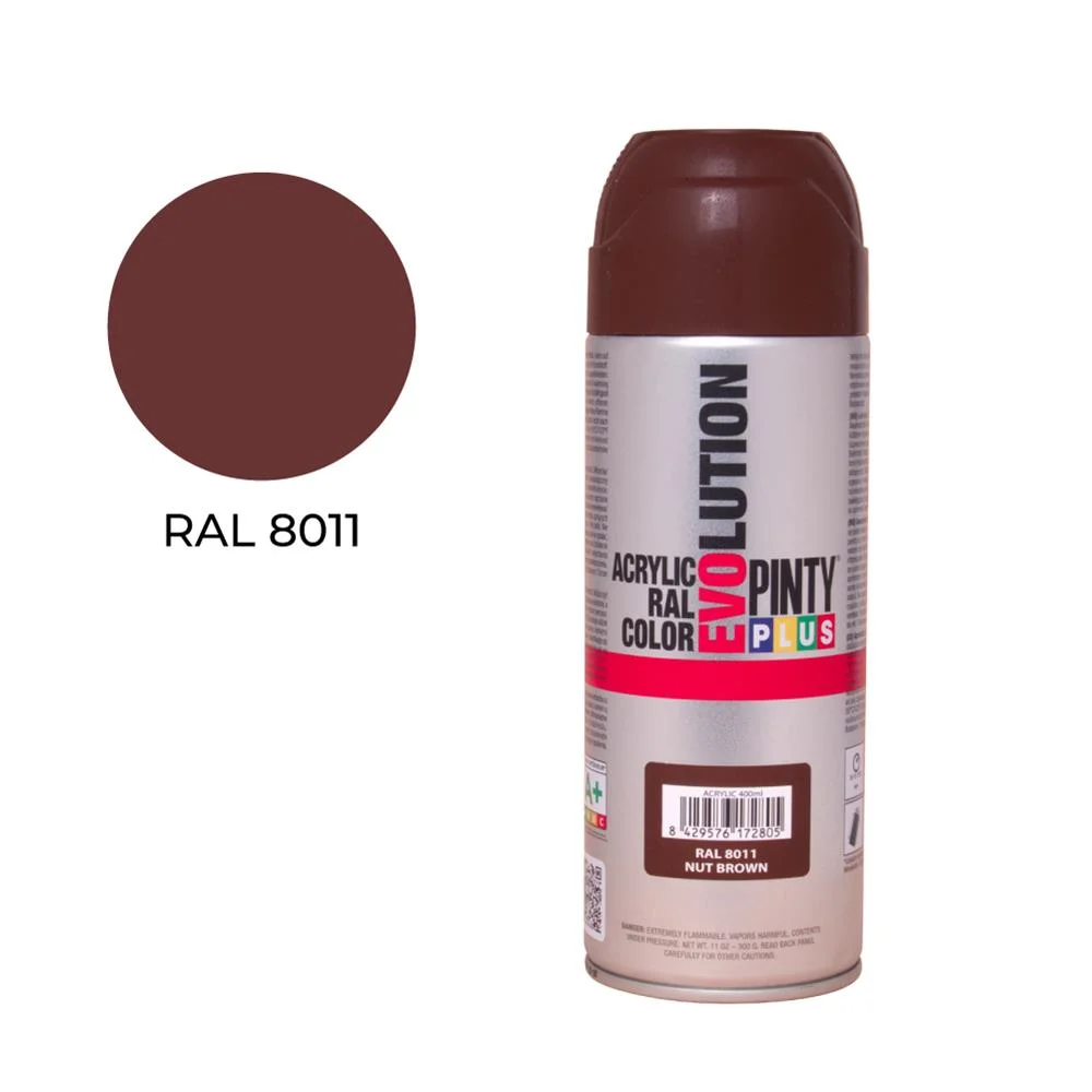 Spray Ral 8011 Castanho Escuro 400Ml.
