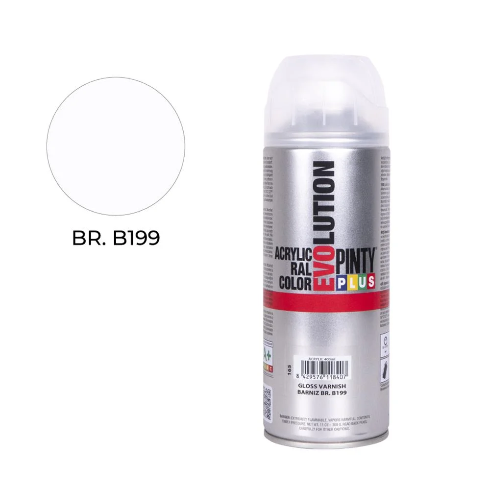 Spray Transparente Brilhante 400ml
