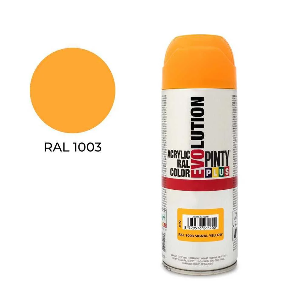 Spray Ral 1003 Amarelo Sinal 400Ml