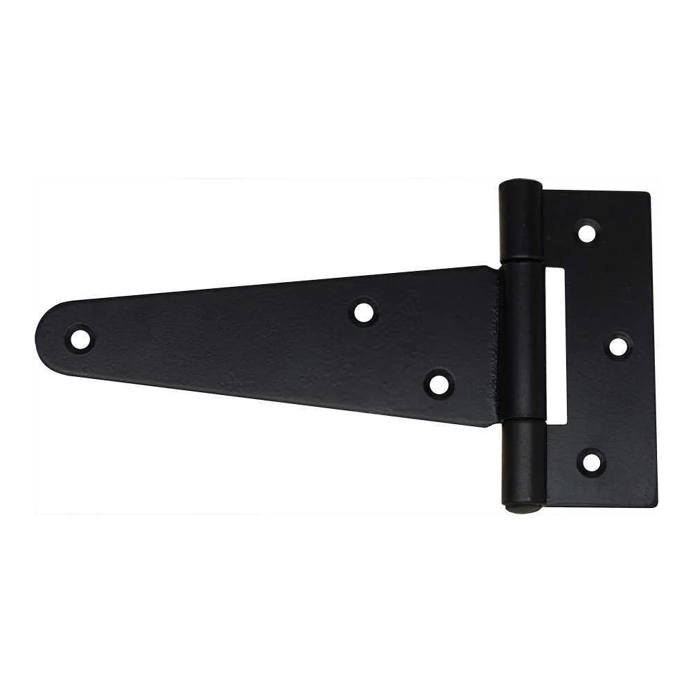 Dobradiça T 100x75mm H° Preto Epoxy