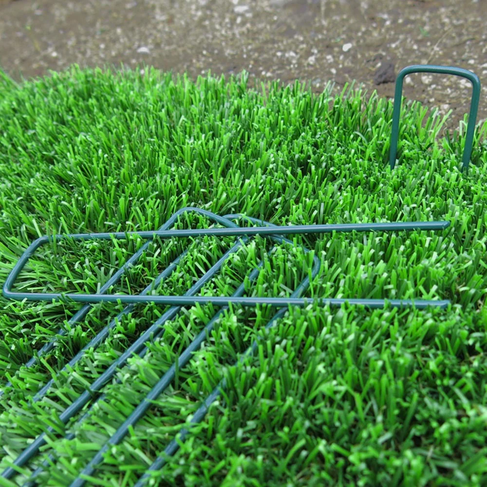 Grampos Met&aacute;licos Fixsol (Saco 10 Unid.) Cor Verde 17x3,5cm