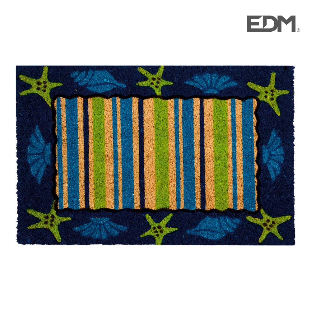 Tapete 60x40cm Listras (Cores Sortidas) Edm Cores / Modelos Diversos