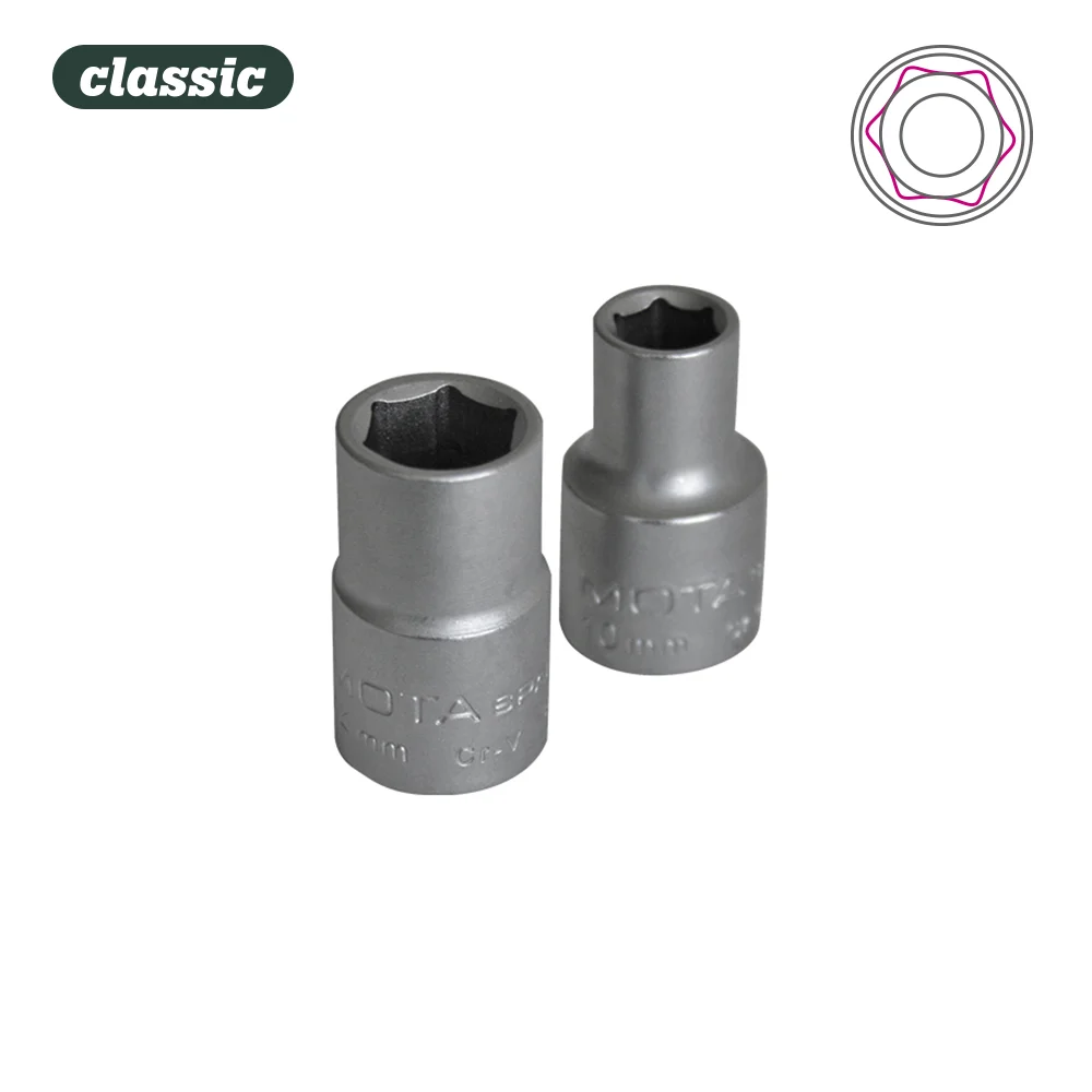 Chave de Caixa Sextavada Encaixe 1/2" de 26mm E126 Mota