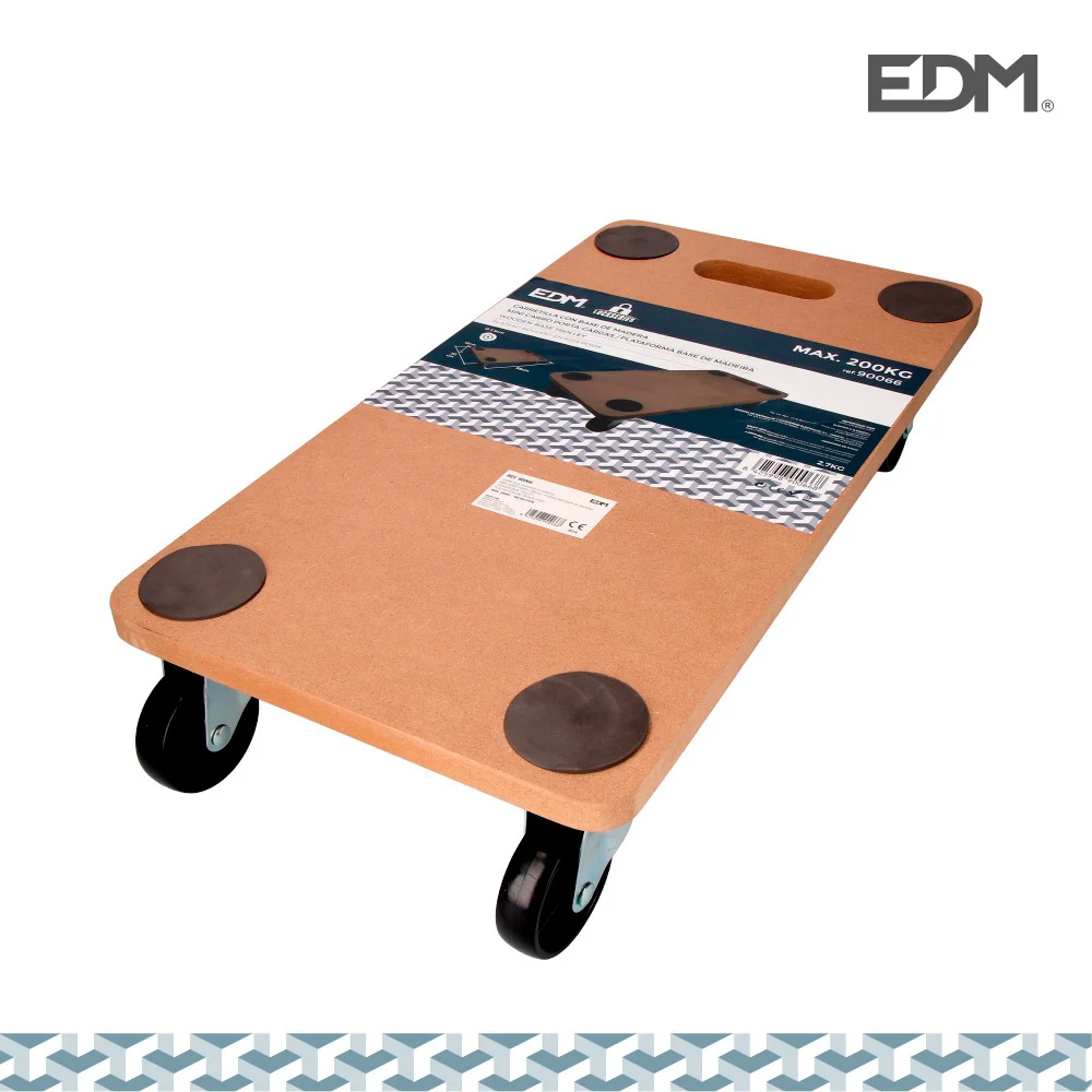 Plataforma Madeira Porta-Cargas Max.200Kg