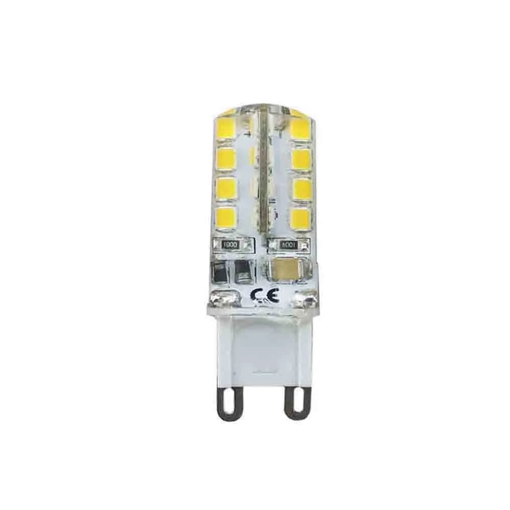 Lâmpada LED de Silicone G9 2,5w 170lm 3200k Luz Quente Ø1,6x5cm Edm