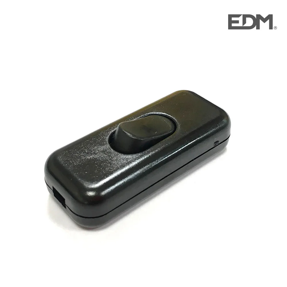 Interruptor de Passagem 3a Preto Edm (Embalada)