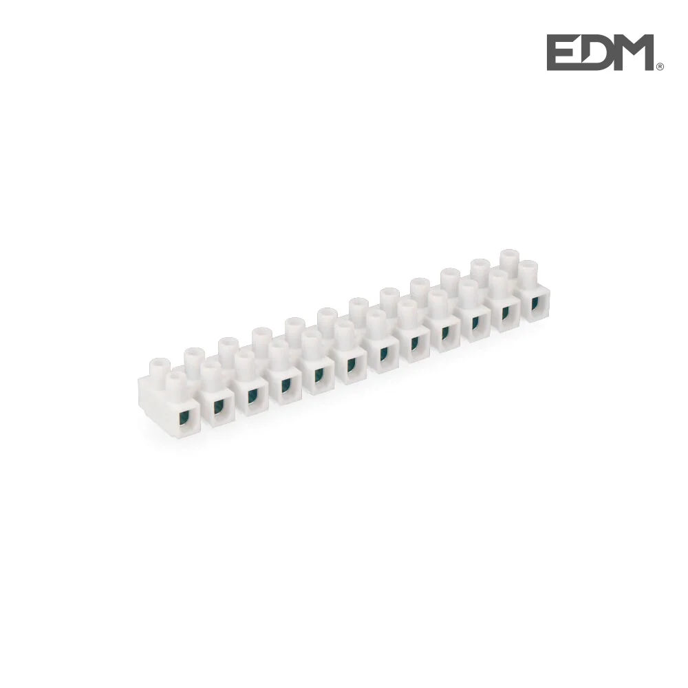 Régua de Junção de 10mm Homologada Branca (Embalada) Edm