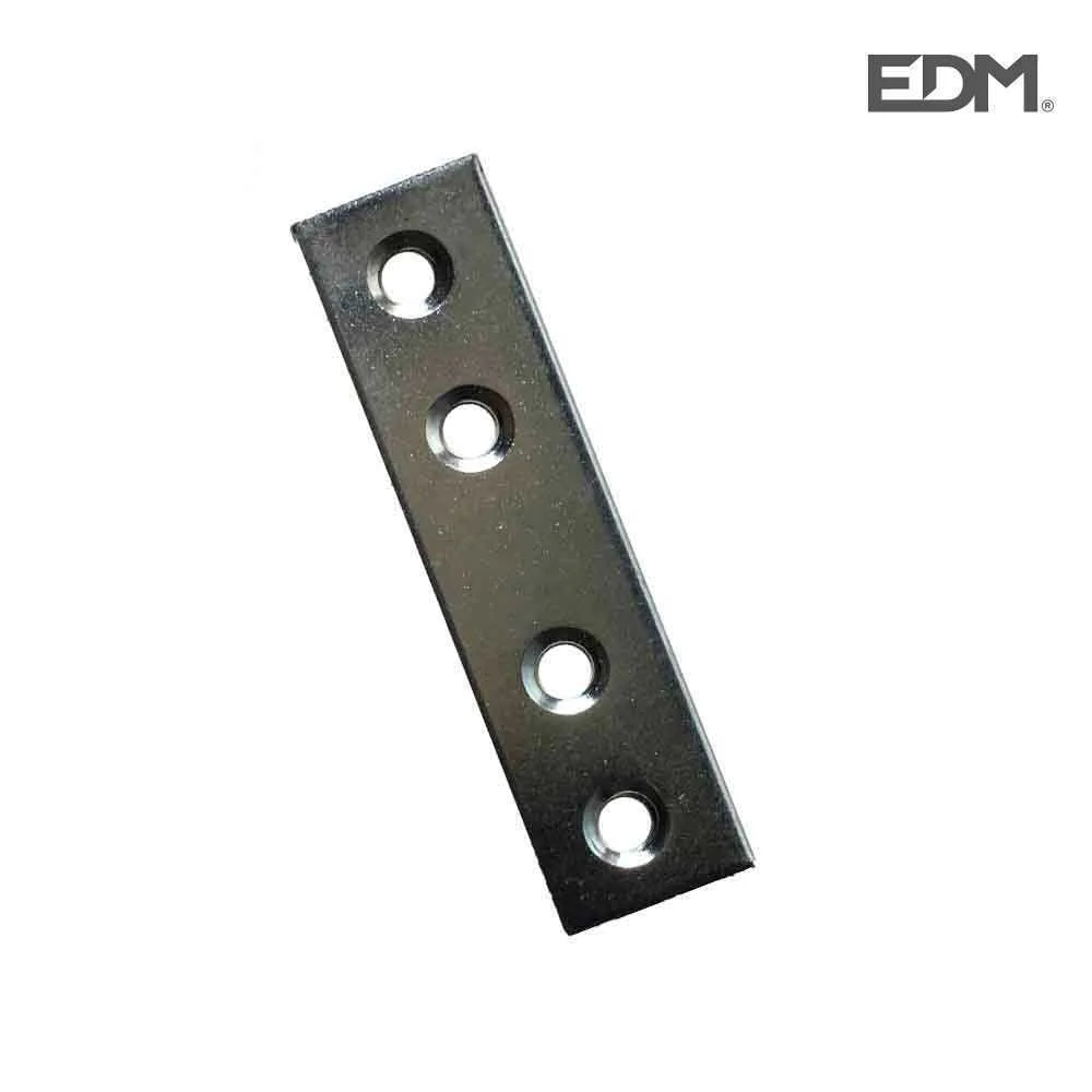Placa De Uniao Zincada 120X19X2Mm