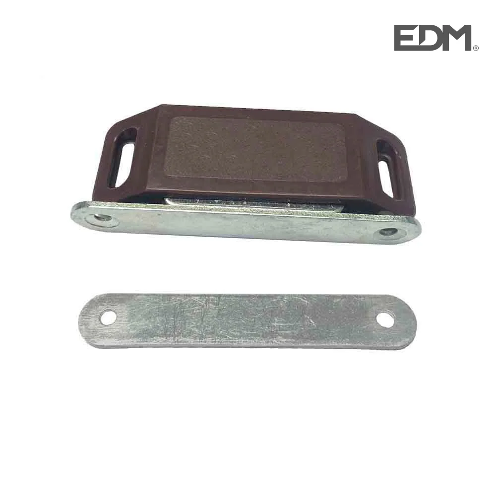 Bloqueador Magnetico para Porta Marrom Duas Unida.