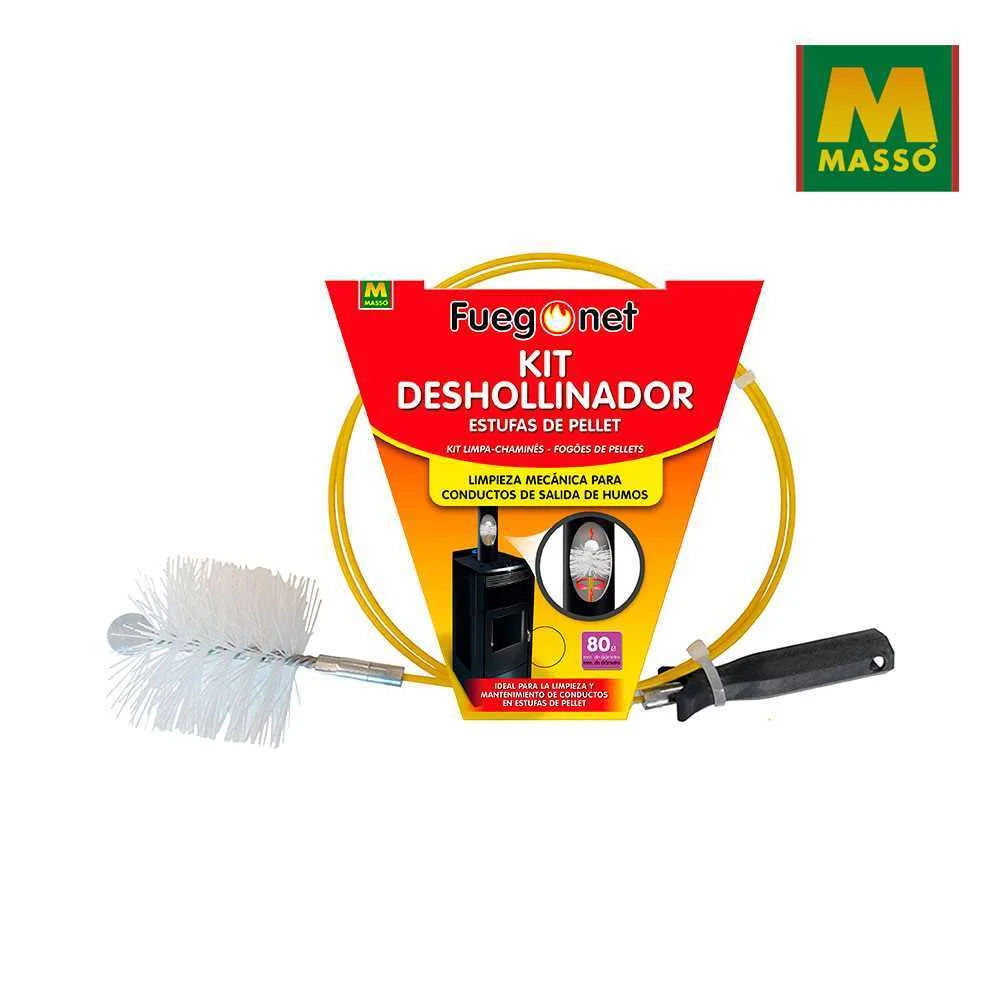 Kit Limpa Fuligem Lareiras Ø80Mm