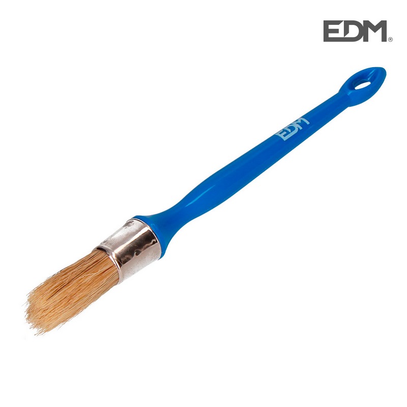 Trincha Redonda N°8 Ø8mm Especial para Todo Tipo de Pinturas e Barnizes