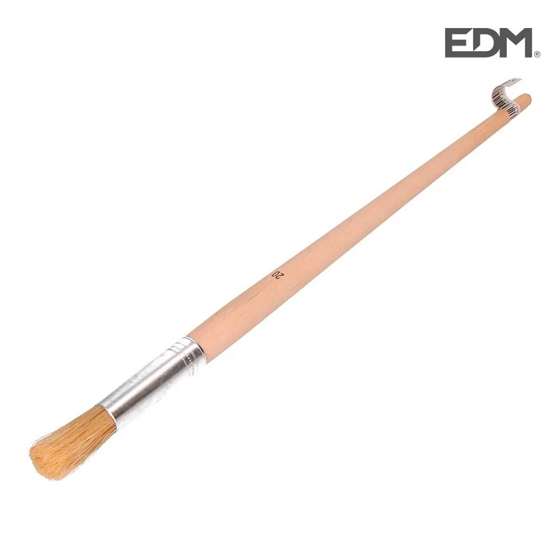 Pincel Cabo Lata Redondo N°20 14,5mm Edm