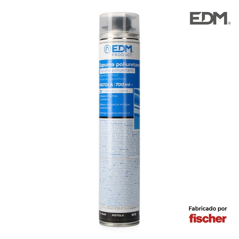 Espuma Poliuretano Pistola 700ml Edm