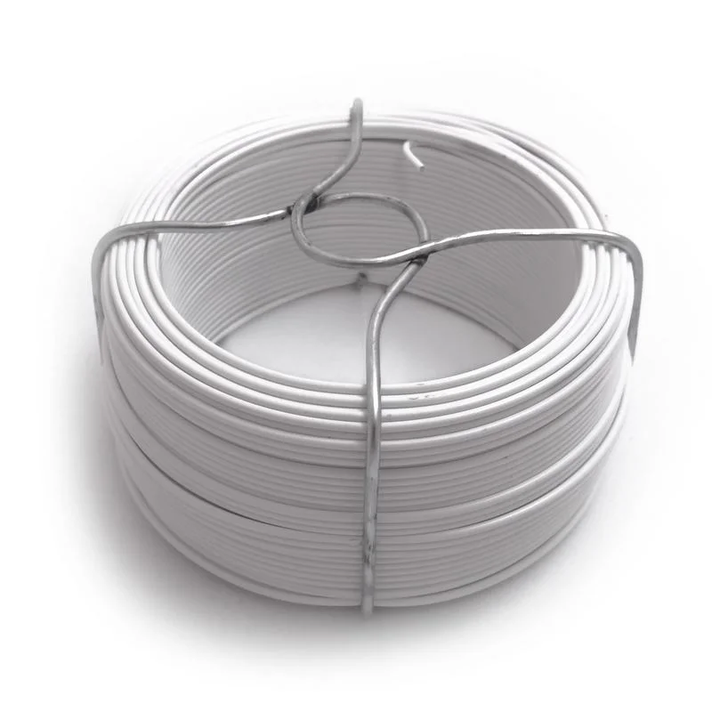 Arame Plastificado Branco Nº 6 - 1,40Mmx50Mts - 24