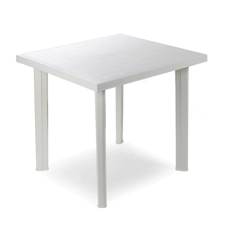 Mesa Quadrada Cor Branco 80x75x72cm