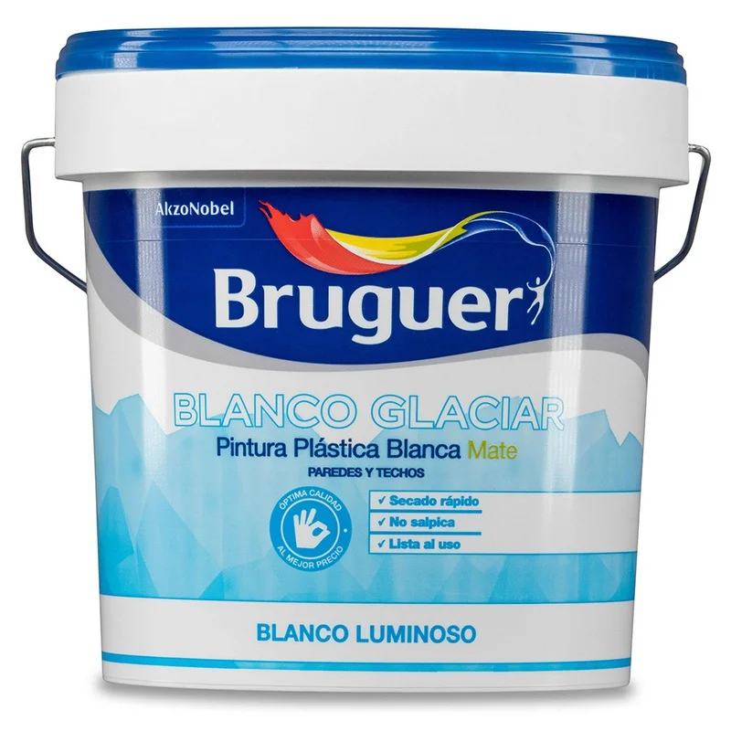 Pintura Plastica Interior Branco Glaciar Mate 15l.