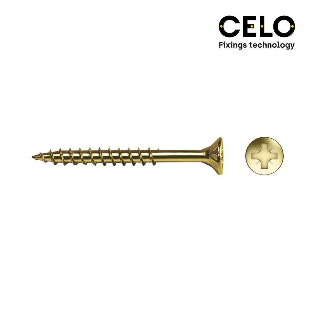 Caixa 50Un Parafuso Madeira Pz R/Parc Din/Ref Vlox