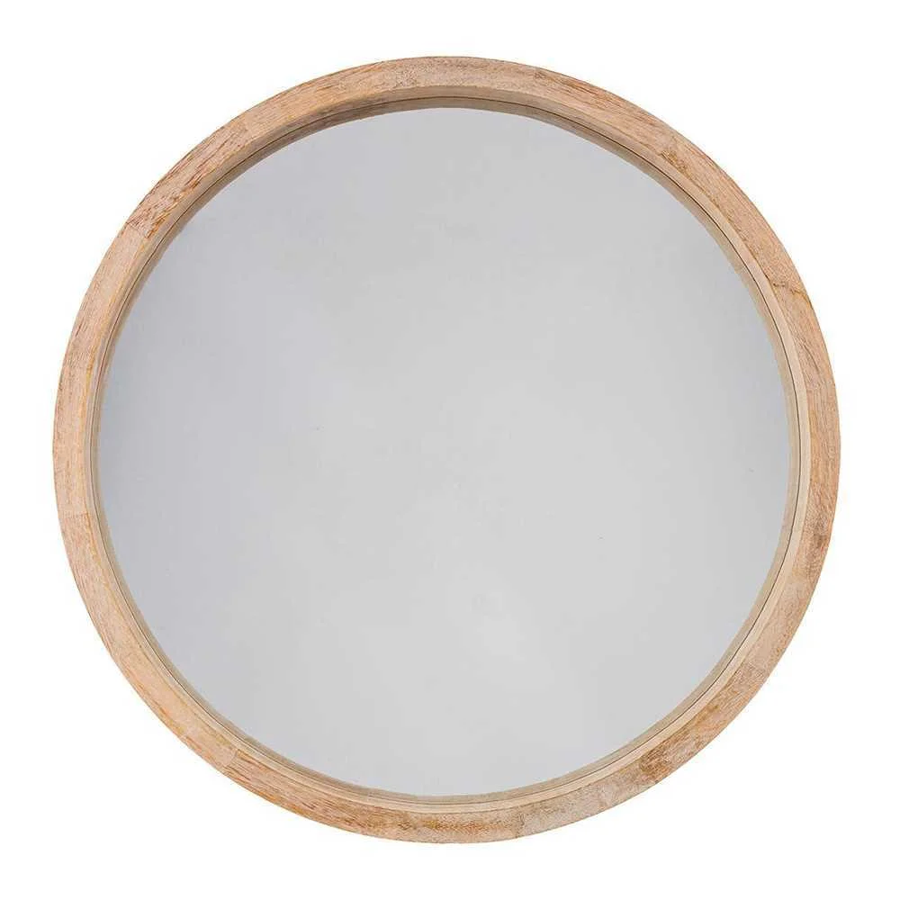 Espelho Redondo Cor Natural Diam.50cm