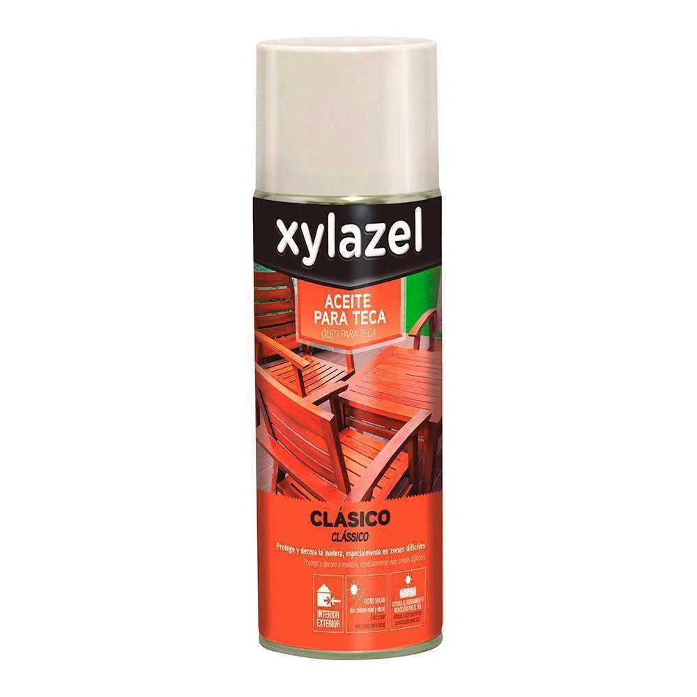 Xylazel Azeite para Teca Spray Cor Teca 0.400l 5396270